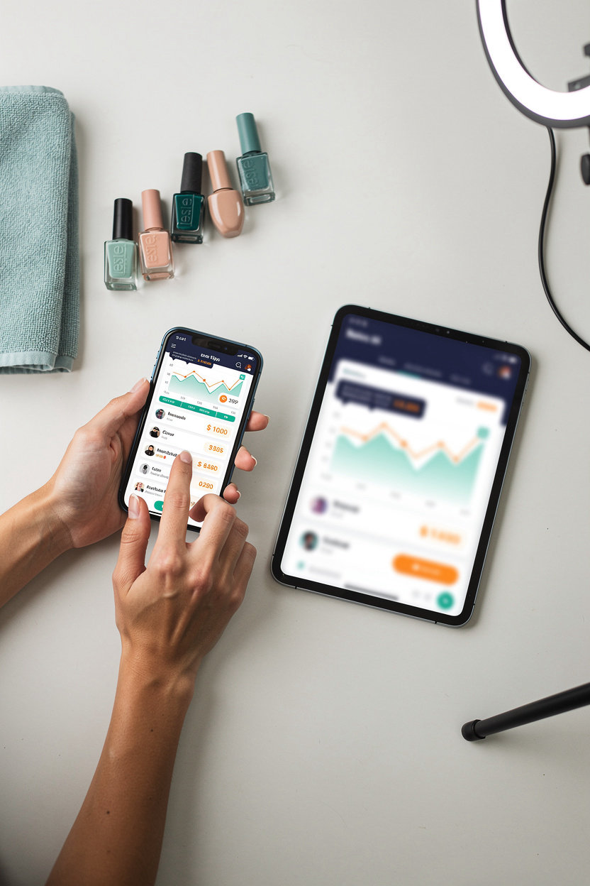 FeetRankApp creator earning 100% tips with no platform fees on verified content platform